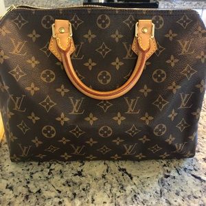💯% Authentic Louis Vuitton/ Monogram Speedy 30.